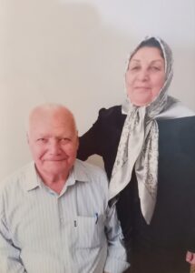 مرحومین "حاجیه عصمت بهرامی جوین" و "حاج محمدتقی بهرامی نیا"