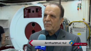 علی بیات مدیرعامل مجمع مصاحبه با صدا و سیما